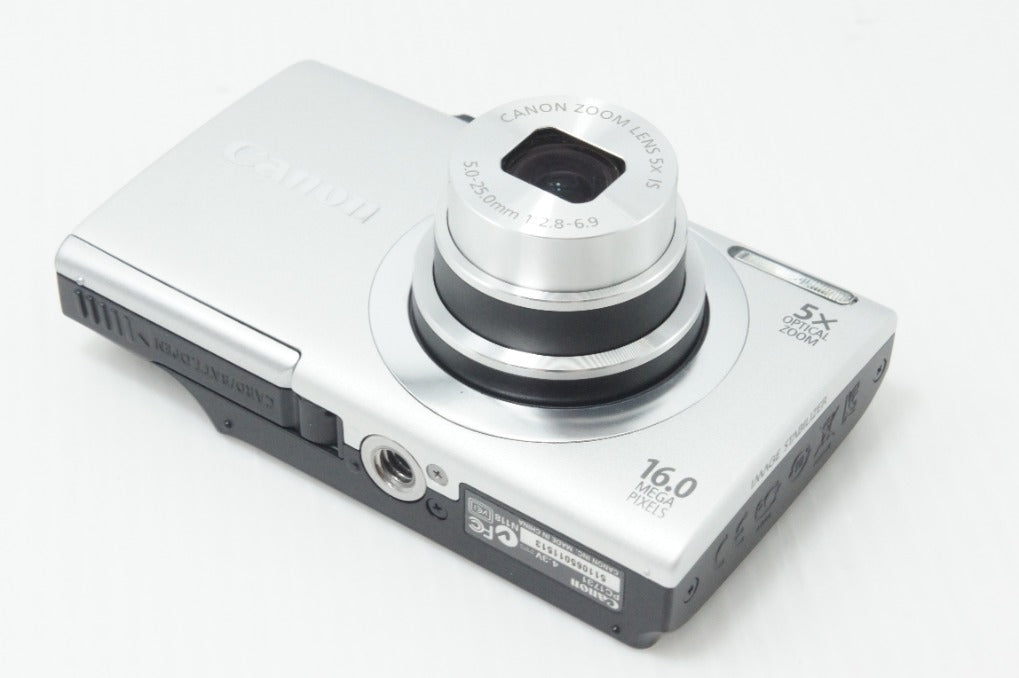 Canon キヤノン PowerShot A2400 IS コンパクトデジタルカメラ シルバー 260820e