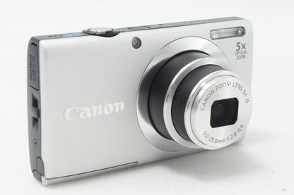 Canon キヤノン PowerShot A2400 IS コンパクトデジタルカメラ シルバー 260820e