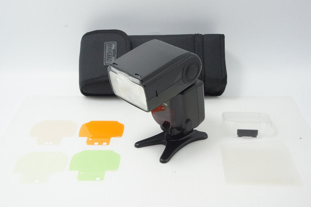 良品 Nikon ニコン ストロボ SPEEDLIGHT SB-900 スタンド カラーフィルター ケース付 260820p