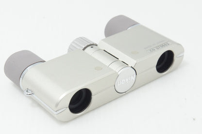 良品 Nikon ニコン 遊 4X10D CF 双眼鏡 シャンパンゴールド ケース付 260821b