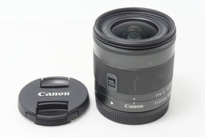Canon キヤノン EF-M 11-22mm F4-5.6 IS STM EF-Mマウント APS-C ズームレンズ 260821o