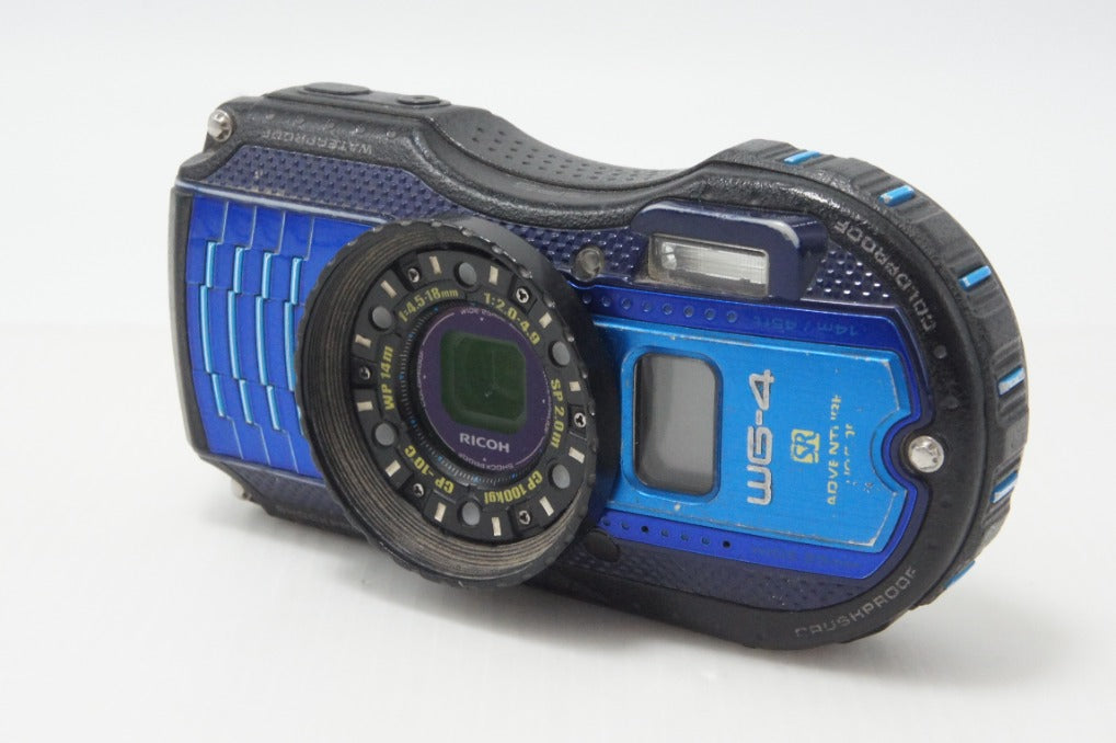 RICOH リコー WG-4 コンパクトデジタルカメラ ブルー 260824l