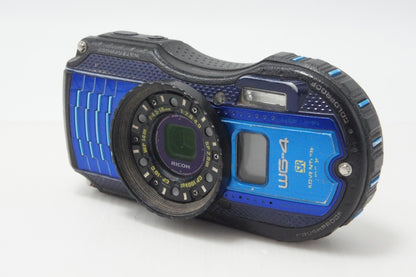 RICOH リコー WG-4 コンパクトデジタルカメラ ブルー 260824l