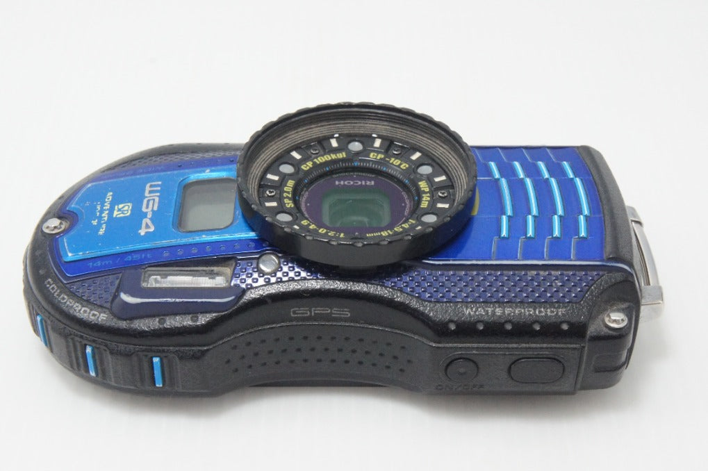 RICOH リコー WG-4 コンパクトデジタルカメラ ブルー 260824l
