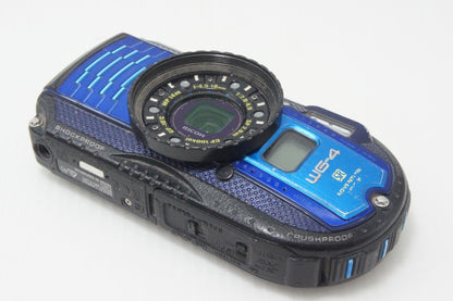 RICOH リコー WG-4 コンパクトデジタルカメラ ブルー 260824l