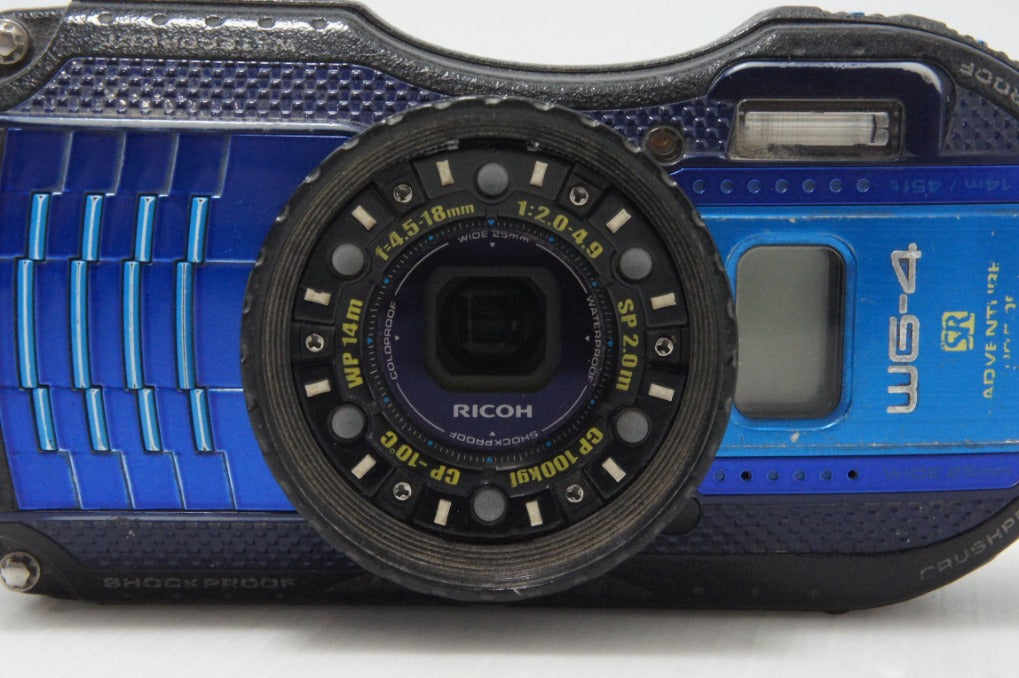 RICOH リコー WG-4 コンパクトデジタルカメラ ブルー 260824l