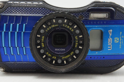 RICOH リコー WG-4 コンパクトデジタルカメラ ブルー 260824l