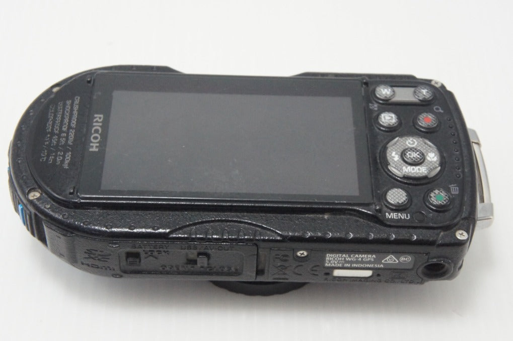 RICOH リコー WG-4 コンパクトデジタルカメラ ブルー 260824l
