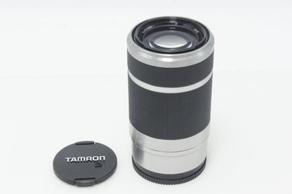 SONYソニー E 55-210mm F4.5-6.3 OSS SEL55210 Eマウント APS-C ズームレンズ シルバー 260825ad