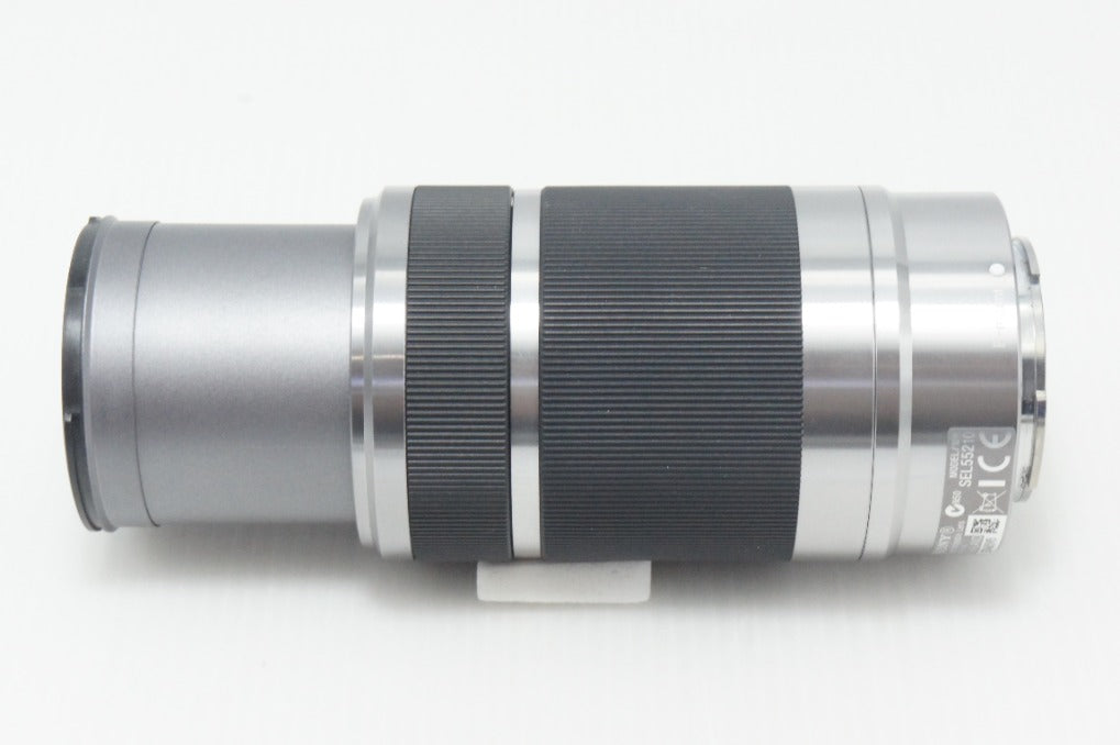 SONYソニー E 55-210mm F4.5-6.3 OSS SEL55210 Eマウント APS-C ズームレンズ シルバー 260825ad