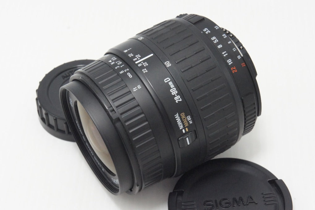 SIGMA シグマ ZOOM 28-80mm D F3.5-5.6 MACRO Nikon ニコン Fマウント ズームレンズ 260825af