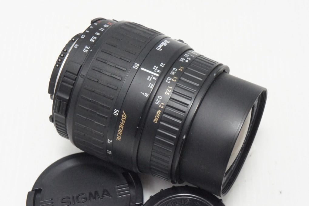 SIGMA シグマ ZOOM 28-80mm D F3.5-5.6 MACRO Nikon ニコン Fマウント ズームレンズ 260825af
