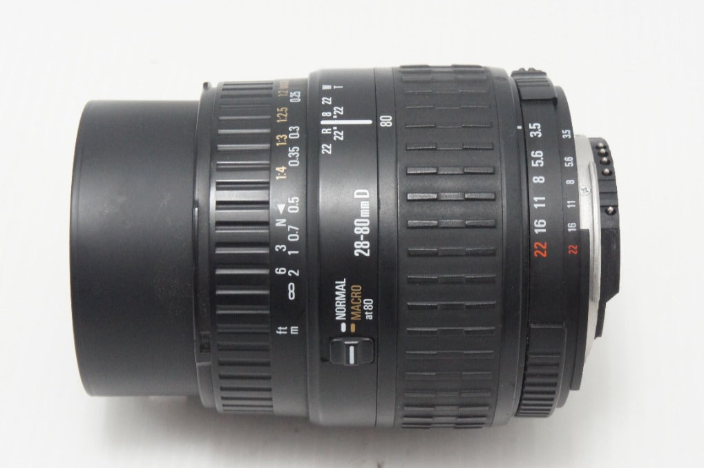 SIGMA シグマ ZOOM 28-80mm D F3.5-5.6 MACRO Nikon ニコン Fマウント ズームレンズ 260825af