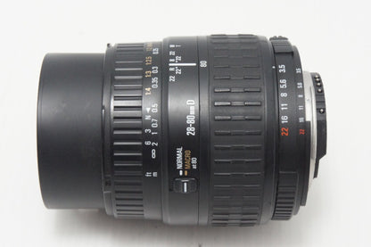 SIGMA シグマ ZOOM 28-80mm D F3.5-5.6 MACRO Nikon ニコン Fマウント ズームレンズ 260825af