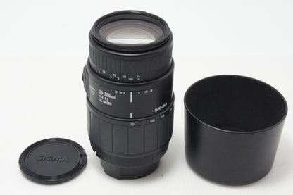 SIGMA シグマ AF 70-300mm F4-5.6 DL MACRO Canon キヤノン EFマウント ズームレンズ フード付 260825b
