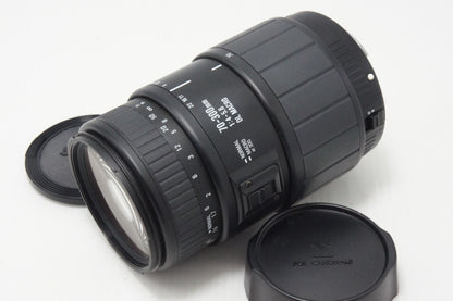 SIGMA シグマ AF 70-300mm F4-5.6 DL MACRO Canon キヤノン EFマウント ズームレンズ フード付 260825b