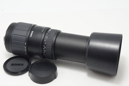 SIGMA シグマ AF 70-300mm F4-5.6 DL MACRO Canon キヤノン EFマウント ズームレンズ フード付 260825b