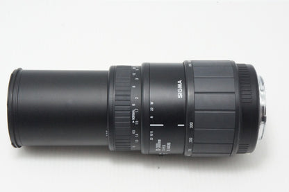 SIGMA シグマ AF 70-300mm F4-5.6 DL MACRO Canon キヤノン EFマウント ズームレンズ フード付 260825b