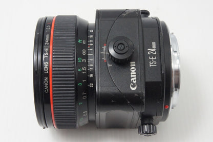 Canon キヤノン TS-E 24mm F3.5L EFマウント ブラック フルサイズ 260825d