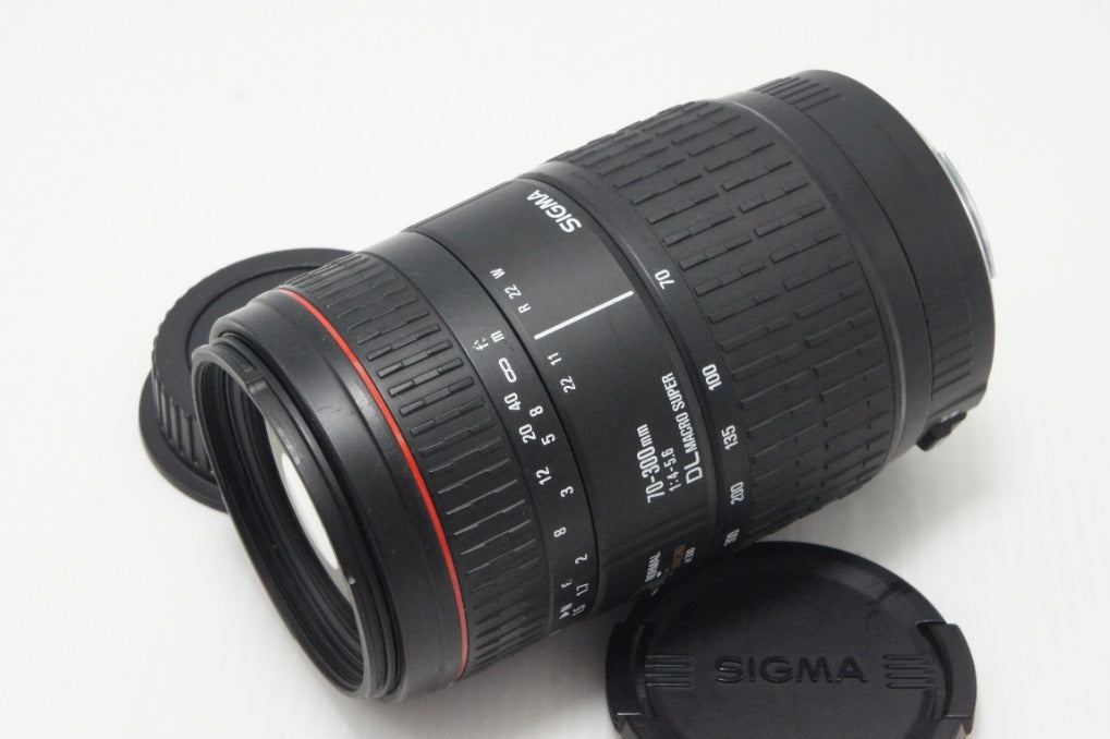 SIGMA シグマ AF 70-300mm F4-5.6 DL MACRO SUPER Canon キヤノン EFマウント ズームレンズ 260825u