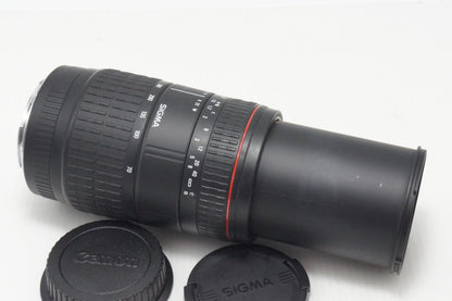 SIGMA シグマ AF 70-300mm F4-5.6 DL MACRO SUPER Canon キヤノン EFマウント ズームレンズ 260825u