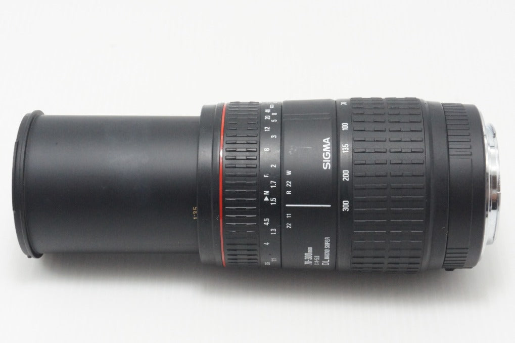 SIGMA シグマ AF 70-300mm F4-5.6 DL MACRO SUPER Canon キヤノン EFマウント ズームレンズ 260825u