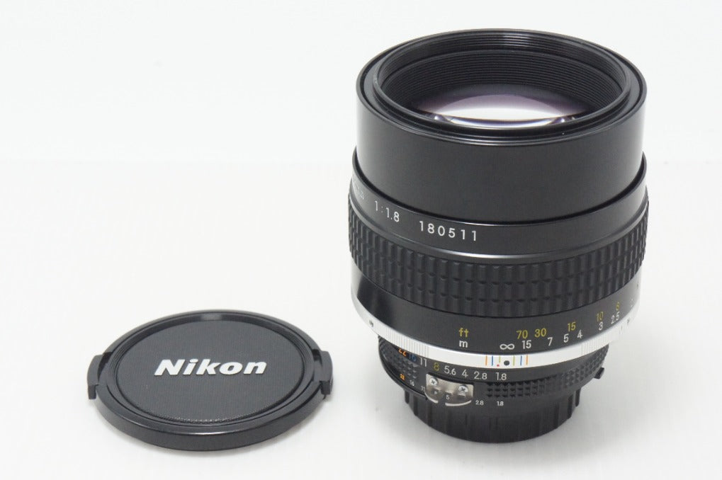 Nikon ニコン Ai-S Nikkor 105mm F1.8 MF 単焦点レンズ 260825y
