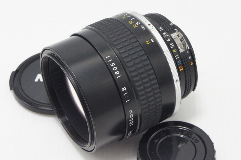 Nikon ニコン Ai-S Nikkor 105mm F1.8 MF 単焦点レンズ 260825y
