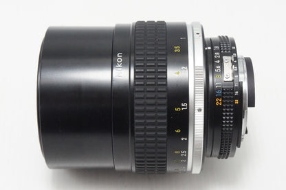 Nikon ニコン Ai-S Nikkor 105mm F1.8 MF 単焦点レンズ 260825y