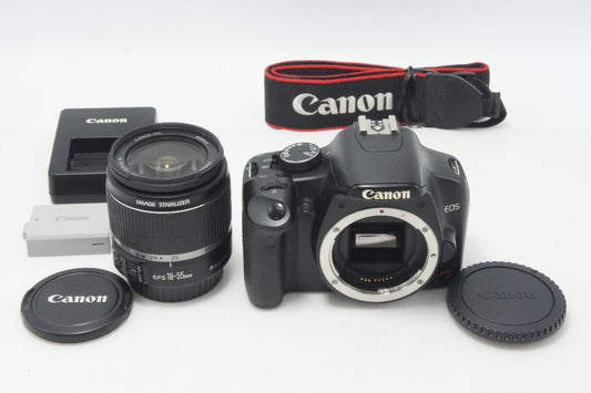 良品 Canon キヤノン EOS Kiss X2 レンズキット (EF-S 18-55mm F3.5-5.6 IS) デジタル一眼レフカメラ 260826i