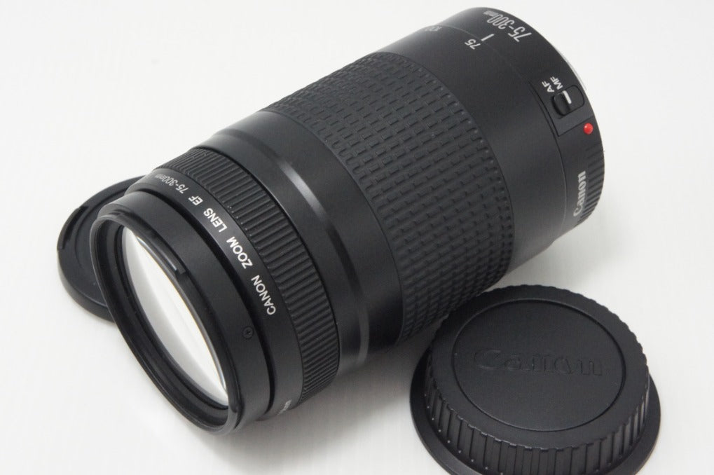 良品 Canon キヤノン EF 75-300mm F4-5.6 II フルサイズ ズームレンズ 260828f