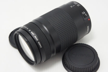 良品 Canon キヤノン EF 75-300mm F4-5.6 II フルサイズ ズームレンズ 260828f