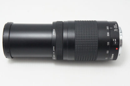 良品 Canon キヤノン EF 75-300mm F4-5.6 II フルサイズ ズームレンズ 260828f