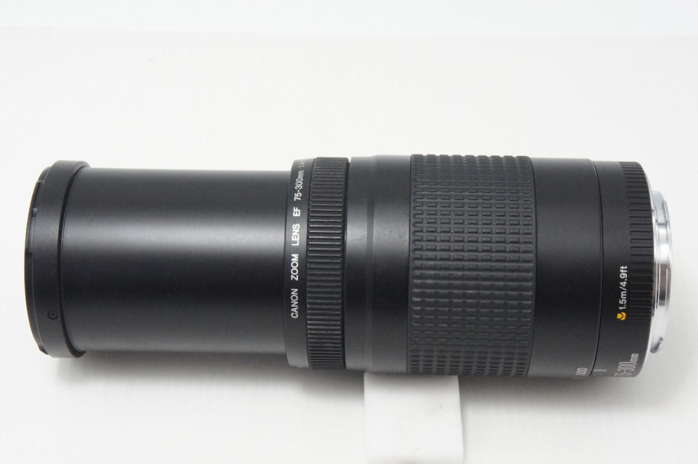 良品 Canon キヤノン EF 75-300mm F4-5.6 II フルサイズ ズームレンズ 260828f