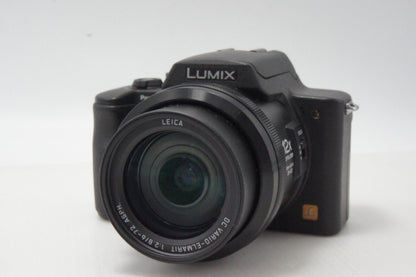 良品 Panasonic パナソニック LUMIX DMC-FZ20 デジタルカメラ ブラック 260831g