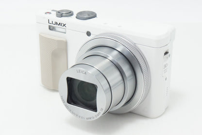 美品 Panasonic パナソニック LUMIX DMC-TZ85 コンパクトデジタルカメラ ホワイト 260831h