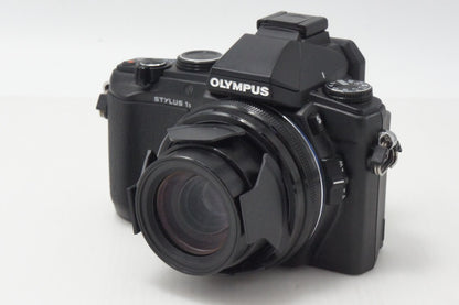 美品 OLYMPUS オリンパス STYLUS 1s コンパクトデジタルカメラ ブラック 260831j