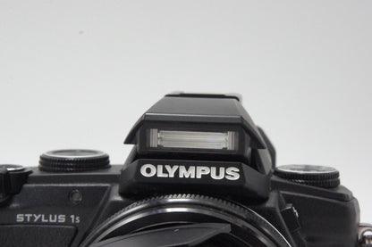 美品 OLYMPUS オリンパス STYLUS 1s コンパクトデジタルカメラ ブラック 260831j