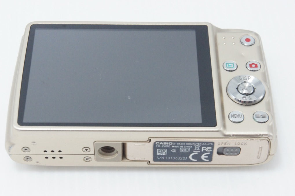 CASIO カシオ EXILIM EX-Z400 コンパクトデジタルカメラ ゴールド 260831s