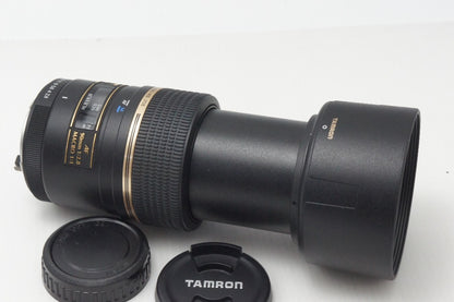 美品 TAMRON タムロン SP AF 90mm F2.8 Di MACRO 272E PENTAX ペンタックス Kマウント 単焦点レンズ フード付 260831y