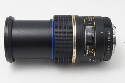 美品 TAMRON タムロン SP AF 90mm F2.8 Di MACRO 272E PENTAX ペンタックス Kマウント 単焦点レンズ フード付 260831y