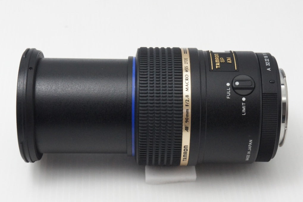 美品 TAMRON タムロン SP AF 90mm F2.8 Di MACRO 272E PENTAX ペンタックス Kマウント 単焦点レンズ フード付 260831y