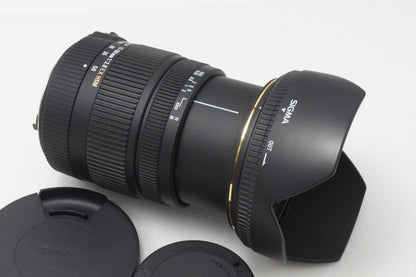 美品 SIGMA シグマ 17-50mm F2.8 EX DC HSM PENTAX ペンタックス Kマウント ズームレンズ フード付 260831z