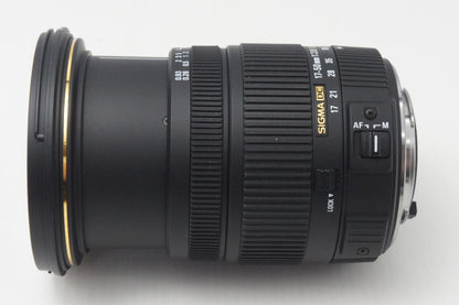 美品 SIGMA シグマ 17-50mm F2.8 EX DC HSM PENTAX ペンタックス Kマウント ズームレンズ フード付 260831z
