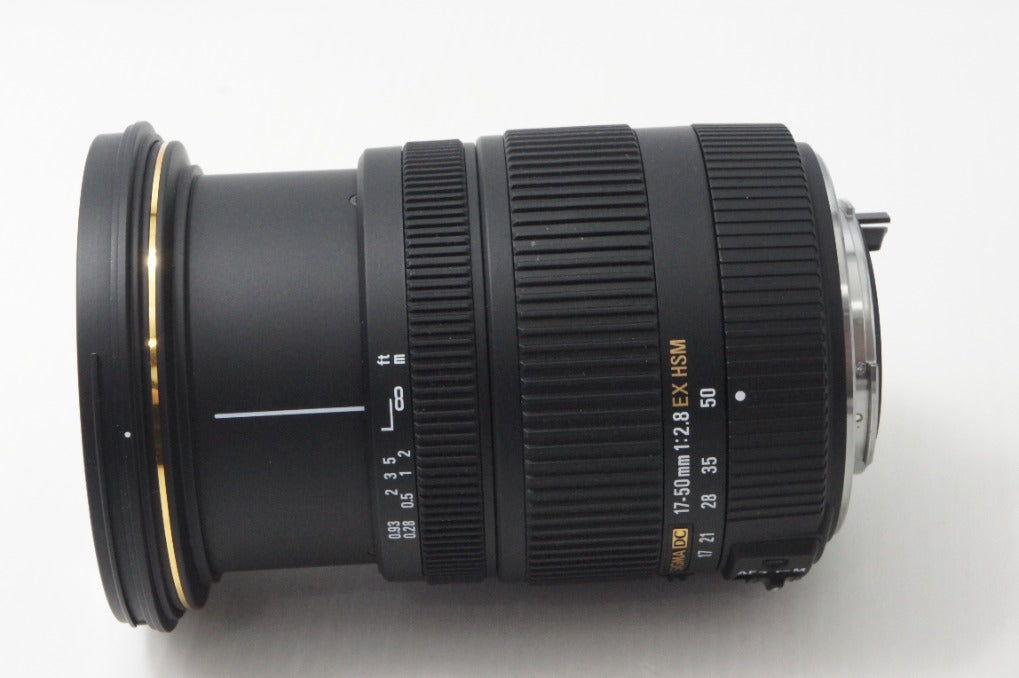 美品 SIGMA シグマ 17-50mm F2.8 EX DC HSM PENTAX ペンタックス Kマウント ズームレンズ フード付 260831z
