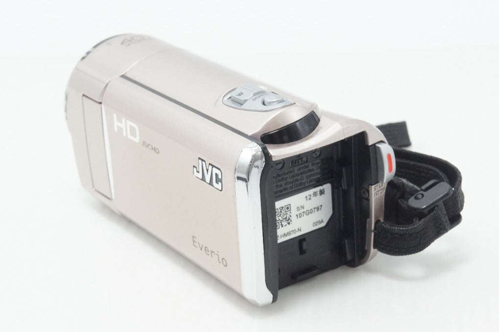 良品 JVC ケンウッド Everio GZ-HM670 デジタルビデオカメラ ピンクゴールド 260901d
