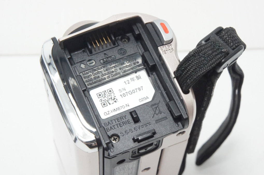 良品 JVC ケンウッド Everio GZ-HM670 デジタルビデオカメラ ピンクゴールド 260901d