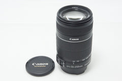 良品 Canon キヤノン EF-S 55-250mm F4-5.6 IS II APS-C ズームレンズ 260902c