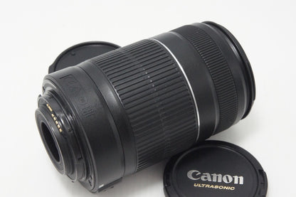 良品 Canon キヤノン EF-S 55-250mm F4-5.6 IS II APS-C ズームレンズ 260902c