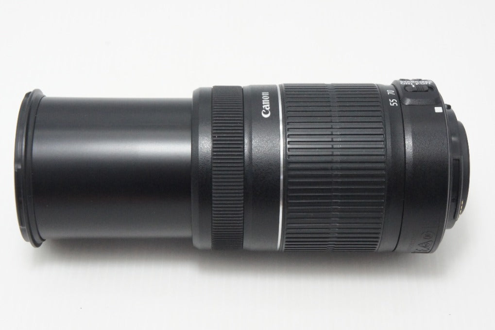 良品 Canon キヤノン EF-S 55-250mm F4-5.6 IS II APS-C ズームレンズ 260902c